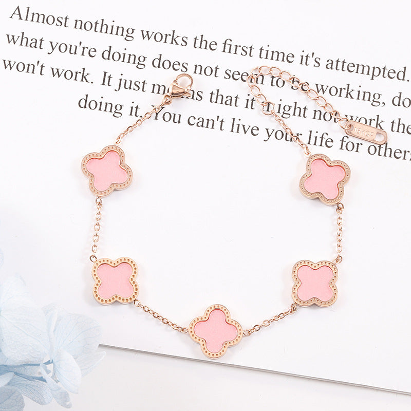 Four Leaf Clover Bracelet