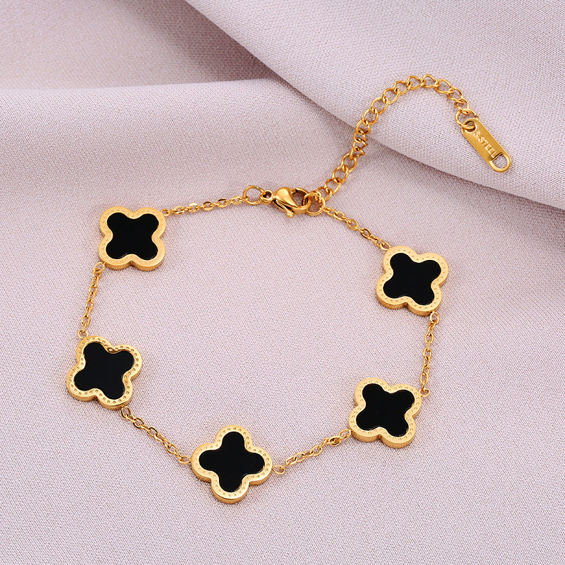 Four Leaf Clover Bracelet