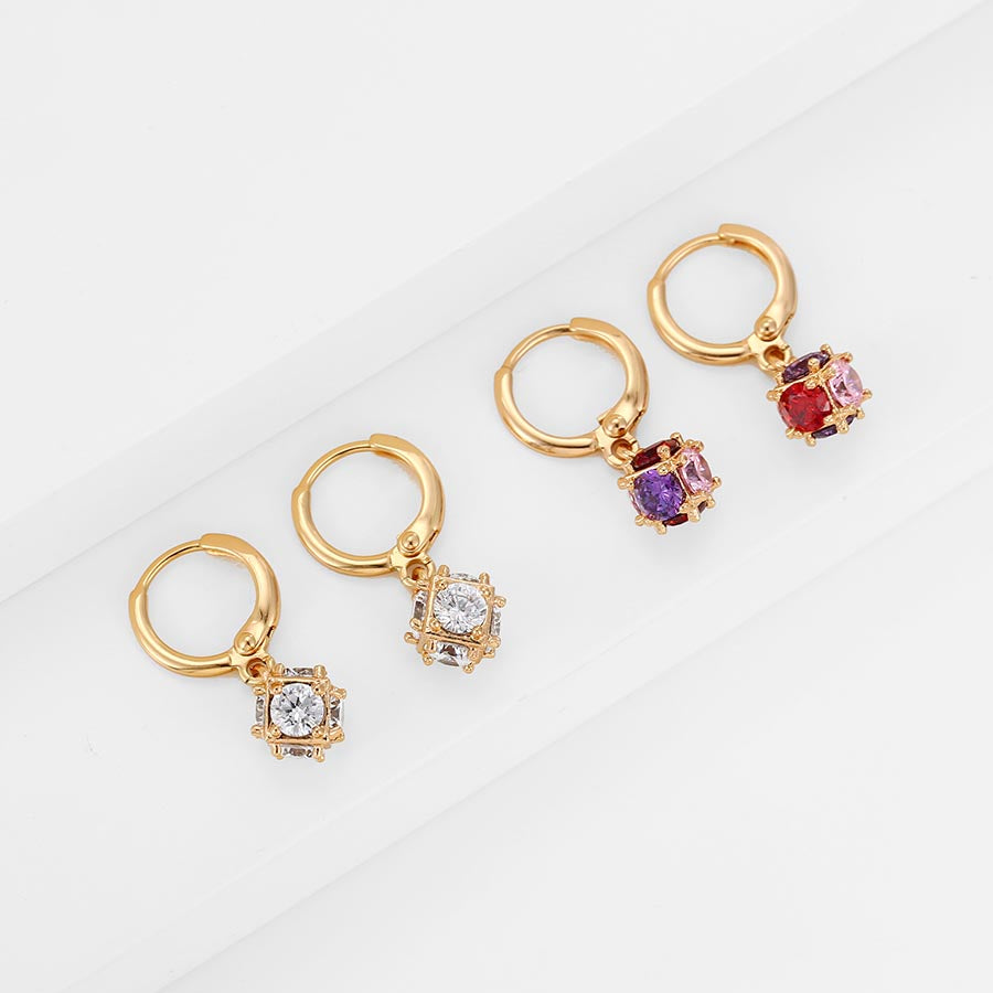 Crystal Hoop Clip on