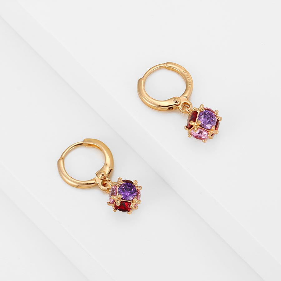 Crystal Hoop Clip on