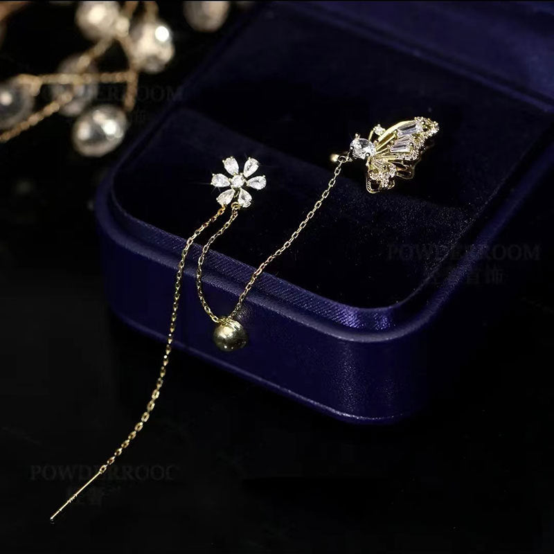 Butterfly Tassel Ear Cuff