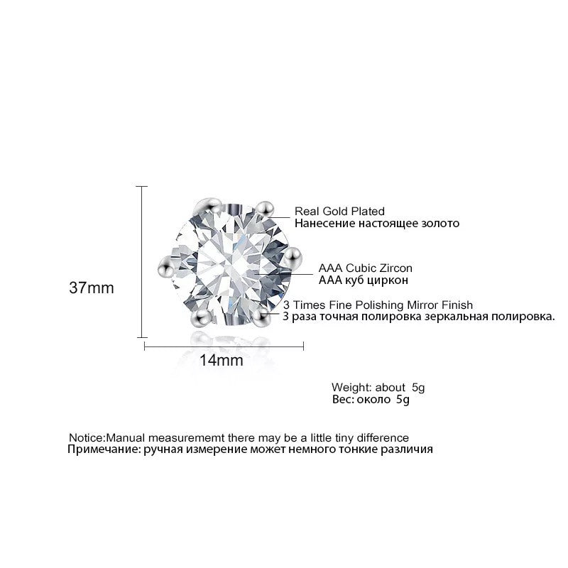 Solitaire tops Crystal studded -Gold & Silver Finish