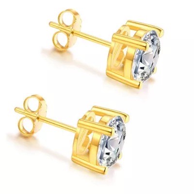 Solitaire tops Crystal studded -Gold & Silver Finish