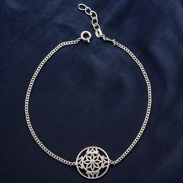 Shield Silver Bracelet