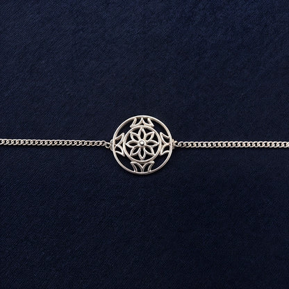 Shield Silver Bracelet